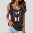 Rooster Patriotic Chicken 4Th Of July Usa Flag Women Flowy Tank