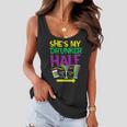 Shes My Drunker Half Matching Couple Boyfriend Mardi Gras Women Flowy Tank
