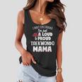 Taekwondo Mom Loud And Proud Mama Women Flowy Tank