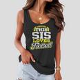 This Sister Loves Football Yellow Variant Women Flowy Tank