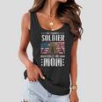 Veteran Mom Soldier Military Mothers Day Gift Women Flowy Tank