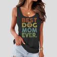 Vintage Best Dog Mom Ever Gift Doberman Dog Lover Gift For Womens Women Flowy Tank