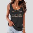 We All Grow At Different Rates Sped Teacher Retro Vintage Women Flowy Tank