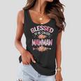 Womens Blessed To Be Called Mawmaw Mothers Day Mom Grandma Gift Women Flowy Tank
