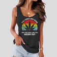 Yes I Smell Like Weed You Smell Like You Missed Out Funny Women Flowy Tank