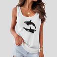 2 Orca Tshirts Women Flowy Tank
