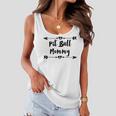 Pit Bull Mommy With Heart And Arrows Women Flowy Tank