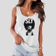 Sly Stone Portrait Tshirt Women Flowy Tank