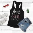 Aunt Squad Funny Family Auntie Gift Woman Women Flowy Tank