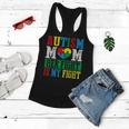 Autism Mom Her Fight Is My Fight Autism Awareness Support Women Flowy Tank