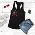 Autism Mom Puzzle Piece Heartbeat Autism Awareness Gifts Women Flowy Tank
