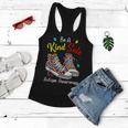 Be A Kind Sole Autism Awareness Rainbow Trendy Puzzle Shoes Women Flowy Tank