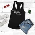 Because Hes Worth The Wait Air Force Wife Marine Wife Women Flowy Tank