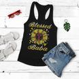 Blessed Baba Cross Sunflower Mother Day Women Flowy Tank