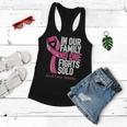 Breast Cancer Support Family Women Breast Cancer Awareness Women Flowy Tank