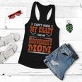 Cant Hide My Crazy Ironworker Mom Women Flowy Tank
