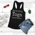 Certified Yoga Instructor Yoga Teacher Gift Women Flowy Tank