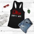 Chiefs Wife Firefighter Gift - Spouse Fire Company Women Flowy Tank