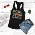 Cool Moms Club Mothers Day Groovy Retro Best Mom Ever Funny Women Flowy Tank
