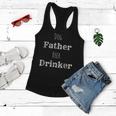 Dog Father Beer Drinker Drinking Puppy Alcohol Pups Women Flowy Tank