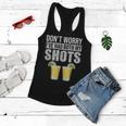 Dont Worry Ive Had Both My Shots Funny Vaccination Tequila Women Flowy Tank