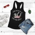 Easily Distracted By Dogs And Horses For Girls Women Women Flowy Tank