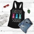 Easter Squad Bunnies Rabbit Family Matching Mom And Daughter Women Flowy Tank