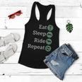 Eat Sleep Ride Repeat HorseWomen Flowy Tank