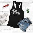Elephant Mama With Baby Mothers Day Mom Gift Women Flowy Tank