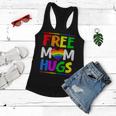 Free Mom Hugs Lgbt Lgbtq Pride Month Rainbow Mom Support Women Flowy Tank