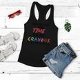 Funny Sarcastic I Dont Have The Time Or The Crayons Saying Women Flowy Tank