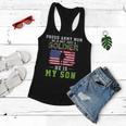 He Is Not Just A Soldier He Is My Son Proud Army Mom Women Flowy Tank
