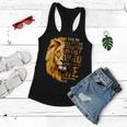 I Can Do All Things Through Christ Jesus Lion Christian Gift Women Flowy Tank