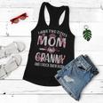 I Have Two Titles Mom And Granny Floral V2 Women Flowy Tank