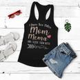 I Have Two Titles Mom And Mema Floral Mema Gift Gift For Womens Women Flowy Tank