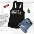 I Love My Dentist I Funny Dental Job Gift For Womens Women Flowy Tank
