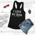 I Love My Mom Funny Gamer Meme Gaming Gift From Mom To Son Women Flowy Tank
