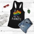 I Love My Two Aunts Lgbt Gay Lesbian Pride Women Flowy Tank