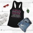 I Smile Because You Are My Sister I Laugh Because Theres Women Flowy Tank