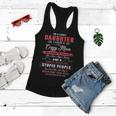 Im A Lucky Daughter I Have A Crazy Mom Mothers Day Family Women Flowy Tank