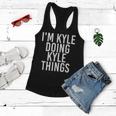Im Kyle Doing Kyle Things Funny Christmas Gift Idea Women Flowy Tank