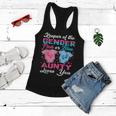 Keeper Of The Gender Aunty Loves You Baby Announcement Women Flowy Tank