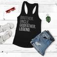 Mens Brother Uncle Godfather Legend Fun Best Funny Uncle Women Flowy Tank