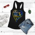My Sister Is Down Right Perfect Down Syndrome Awareness Women Flowy Tank