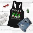 Nurses Love Shenanigans Funny Gnomes Nurse St Patricks Day V10 Women Flowy Tank