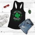 One Lucky Mommy St Patricks Day Gifts For Mom Women Gift For Womens Women Flowy Tank