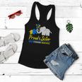 Proud Sister World Down Syndrome Awareness Day Elephant T21 Women Flowy Tank