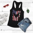 Rooster Patriotic Chicken 4Th Of July Usa Flag Women Flowy Tank
