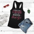 Soon To Be A Mommy Of A Beautiful Baby Girl New Mom Women Flowy Tank