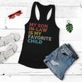 Womens Classic My Son-In-Law Is My Favorite Child For Mother-In-Law Women Flowy Tank